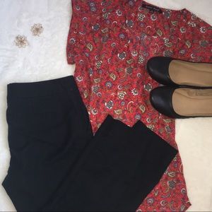 Black Banana Republic Hampton Fit Capris, 4P